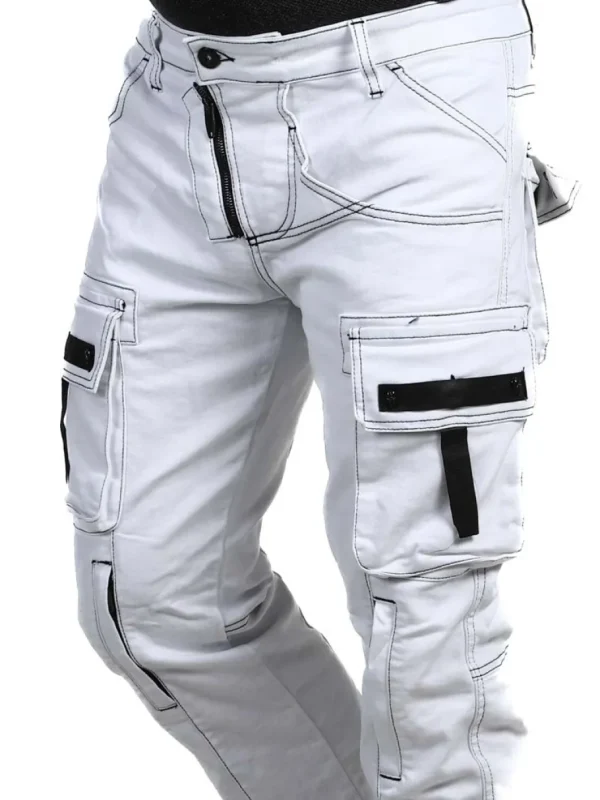 Jethro Jeans - Hvid^Kingz Discount
