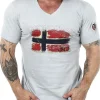 Joasis Geo Norway T-shirt - Lysegrå^Geographical Norway Hot
