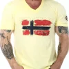 Joasis Geo Norway T-shirt - Gul^Geographical Norway Discount