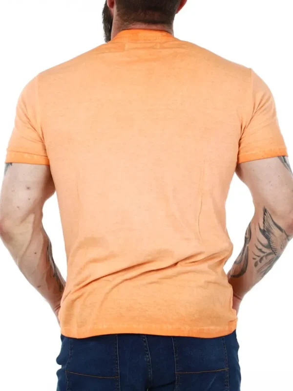 Joasis Geo Norway T-shirt - Orange^Geographical Norway Clearance