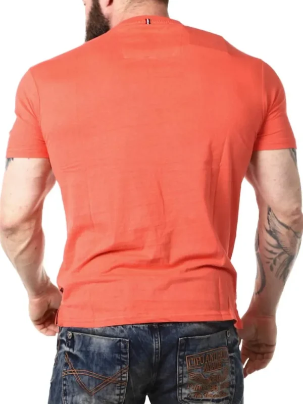 Jogo Geo Norway T-shirt - Coral^Geographical Norway New