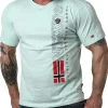 Jogo Geo Norway T-shirt - Mintgrøn^Geographical Norway Outlet