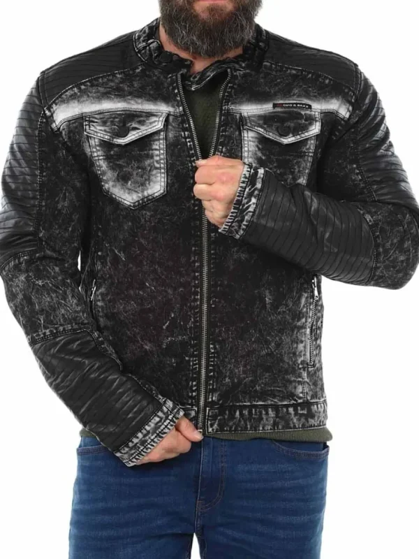 Killian Jeansjakke - Sort^Cipo & Baxx Discount