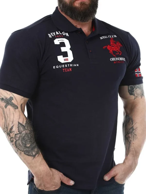 Klub Geo Norway Piké - Mørkeblå^Geographical Norway New