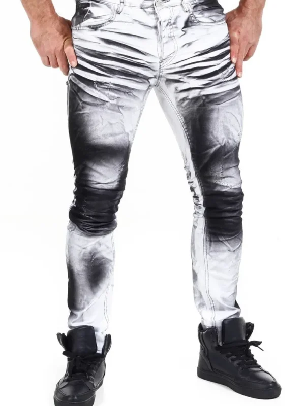 Lancer Jeans - Hvid^Kingz Outlet