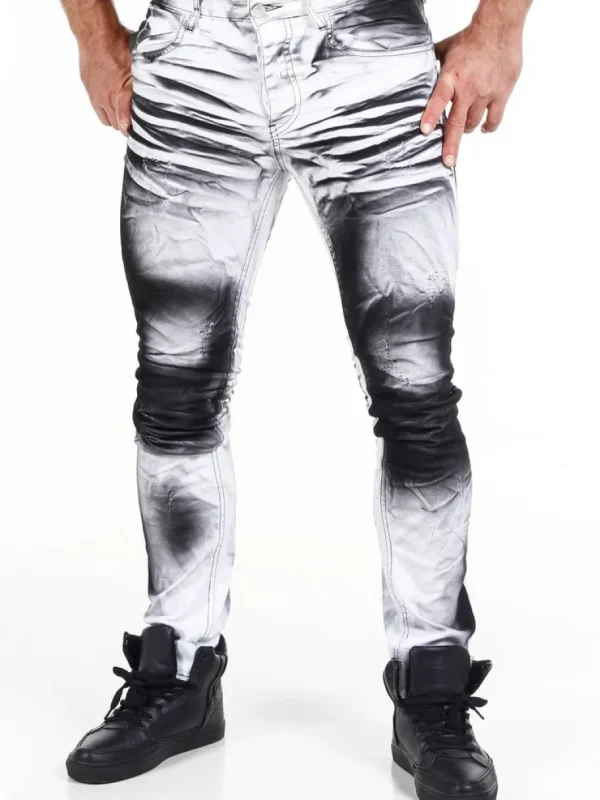Lancer Jeans - Hvid^Kingz Outlet