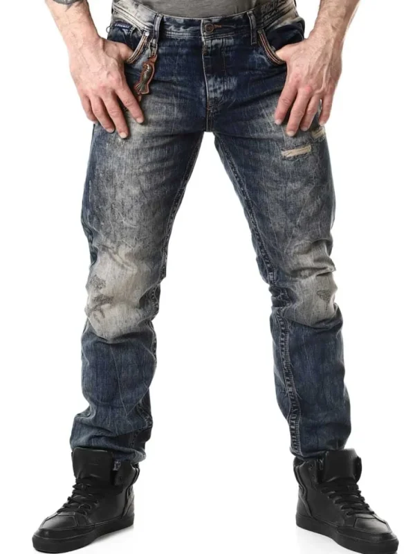 Linux Cipo & Baxx Jeans - Blå^Rockdenim New