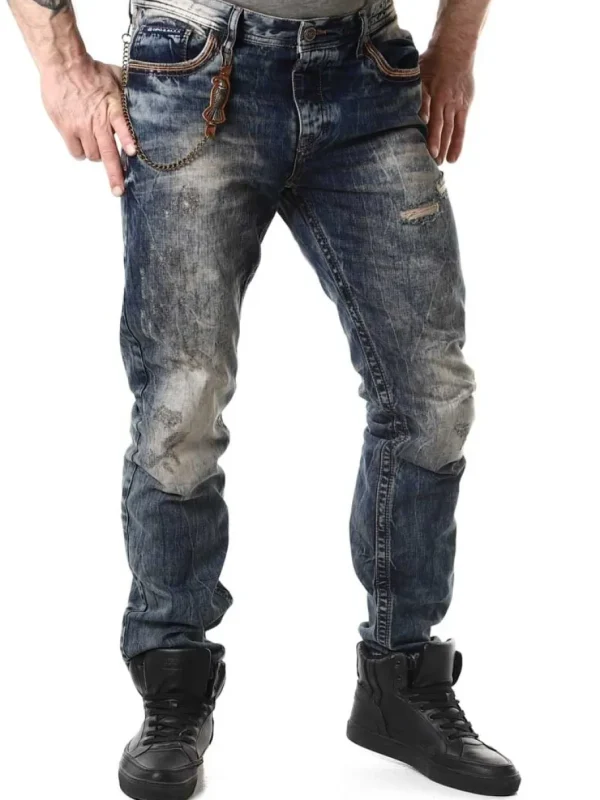 Linux Cipo & Baxx Jeans - Blå^Rockdenim New