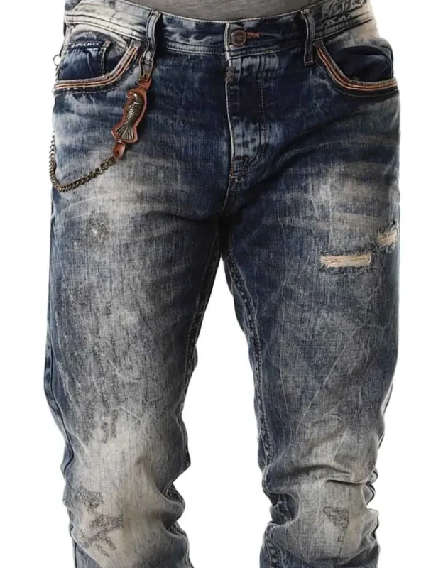 Linux Cipo & Baxx Jeans - Blå^Rockdenim New