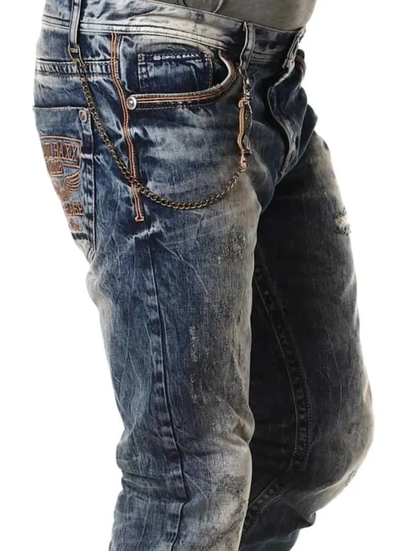 Linux Cipo & Baxx Jeans - Blå^Rockdenim New