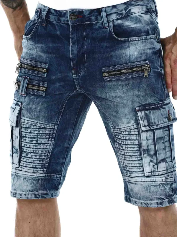 Locarno Shorts - Blå^Cipo & Baxx Sale