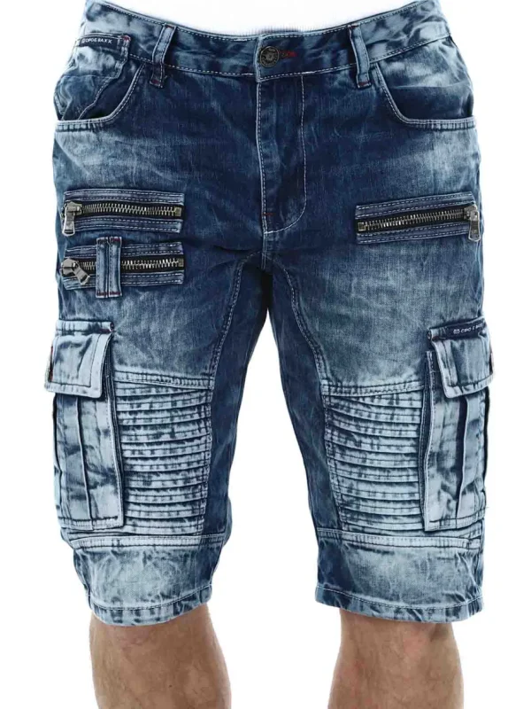 Locarno Shorts - Blå^Cipo & Baxx Sale