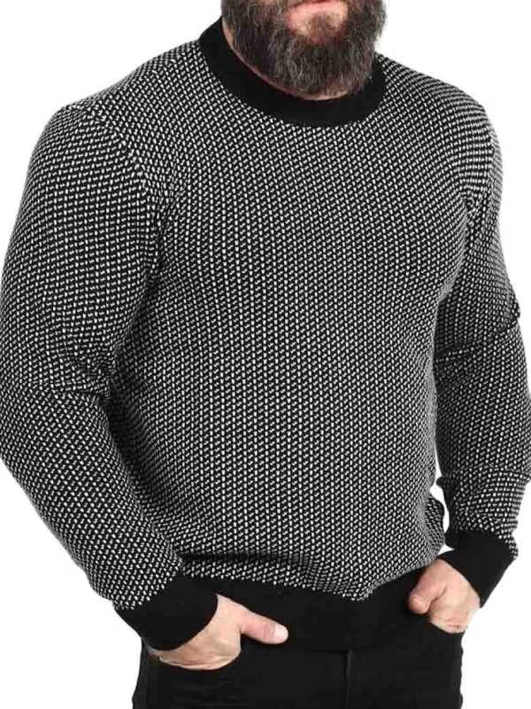 Lyng Strikket Trøje - Sort^Indicode Fashion