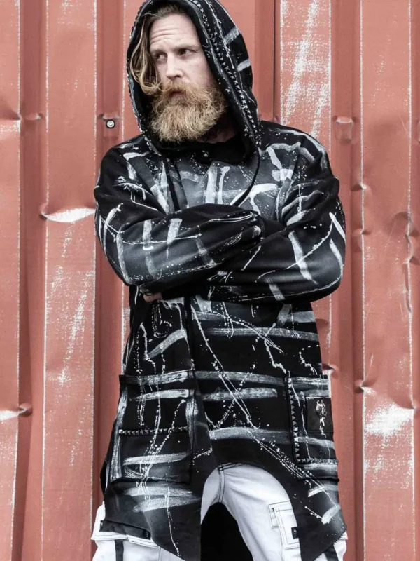 Masove Hoodie - Sort/Hvid^Kingz New