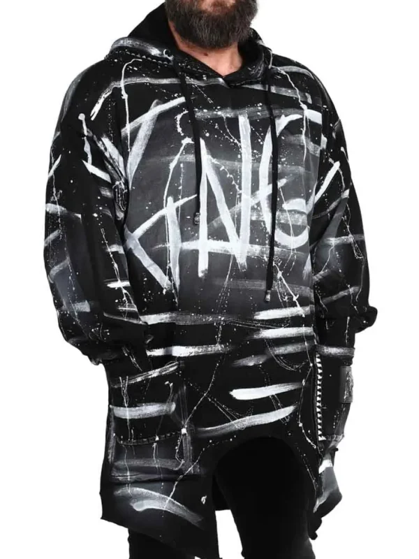 Masove Hoodie - Sort/Hvid^Kingz New