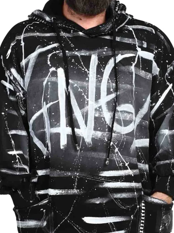 Masove Hoodie - Sort/Hvid^Kingz New