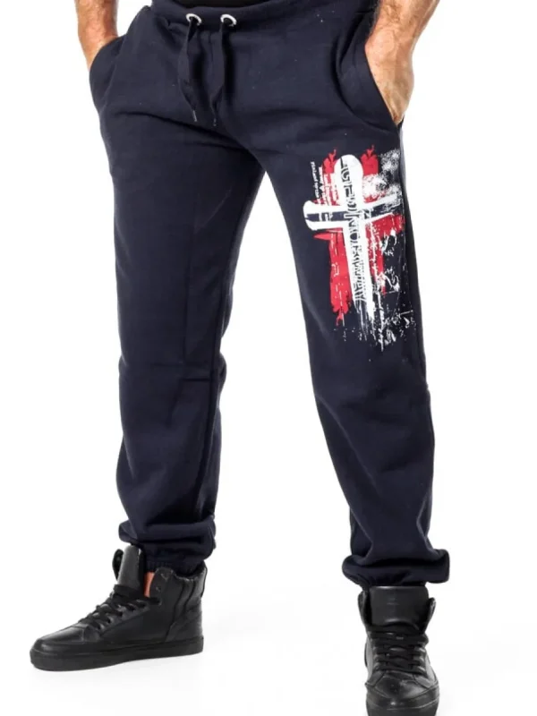 Matuvu Geo Norway Sweatpants - Mørkeblå^Geographical Norway Hot