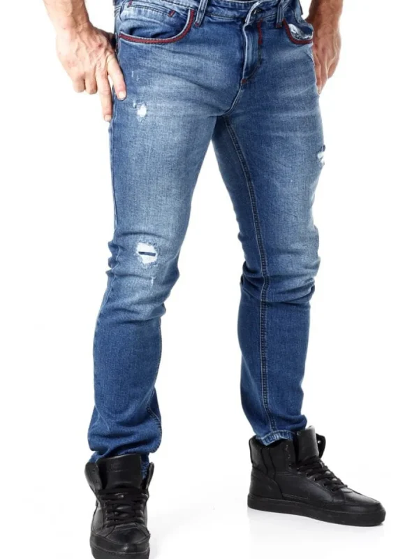 Mino Jeans - Blå^Rusty Neal Fashion