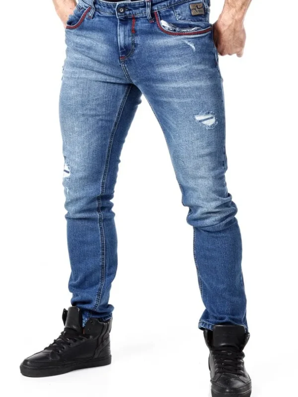 Mino Jeans - Blå^Rusty Neal Fashion