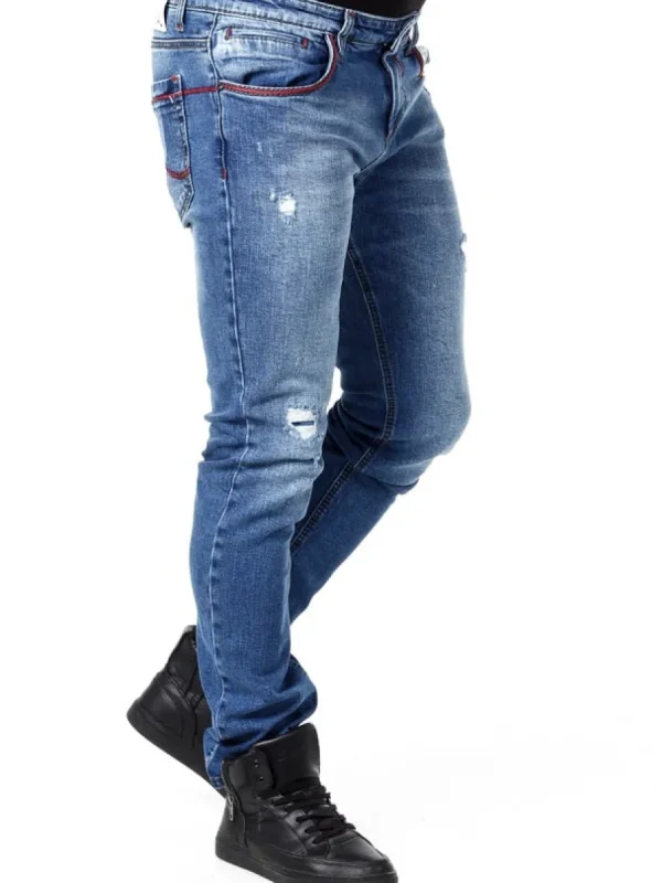Mino Jeans - Blå^Rusty Neal Fashion