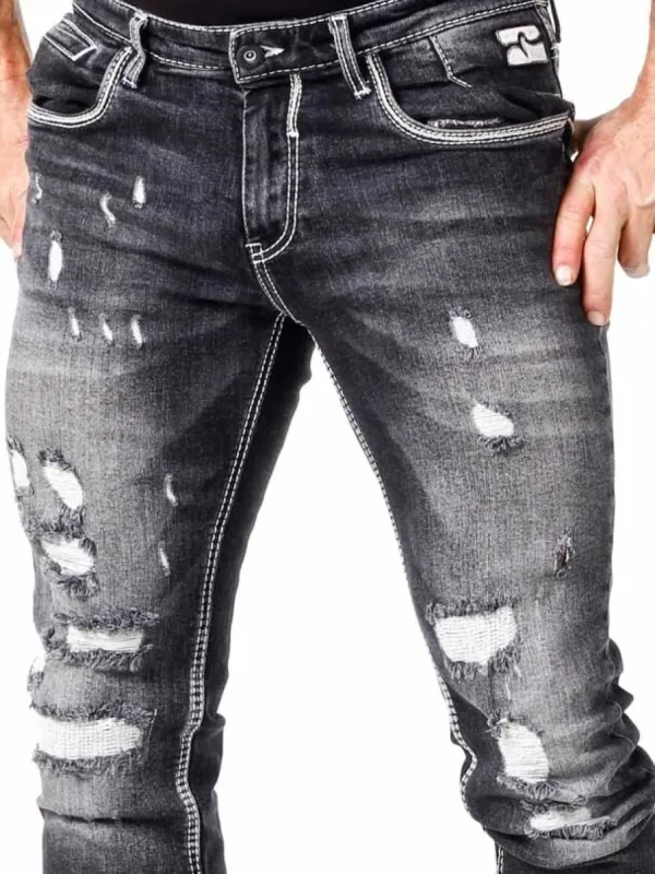 Mino Jeans - Sort^Rusty Neal Clearance