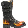 Motorcycle Boots - Sort^New Rock Sale