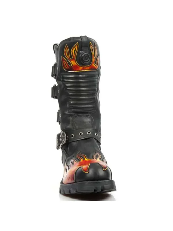 Motorcycle Boots - Sort^New Rock Sale