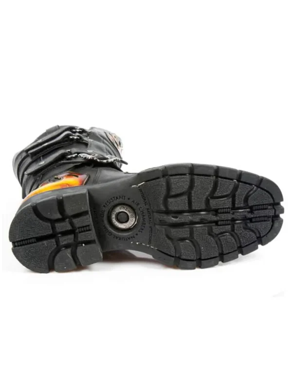 Motorcycle Boots - Sort^New Rock Sale