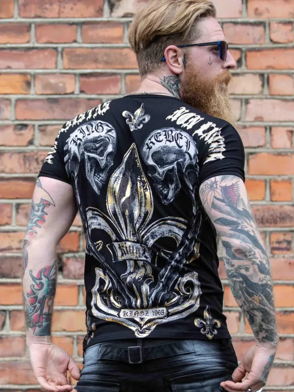 Non Exieris T-shirt - Sort/Guld^Kingz New