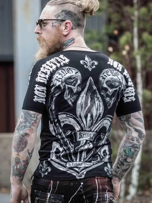 Non Exieris T-shirt - Sort/Sølv^Kingz Online