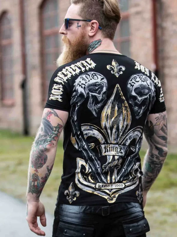 Non Exieris T-shirt - Sort/Guld^Kingz New