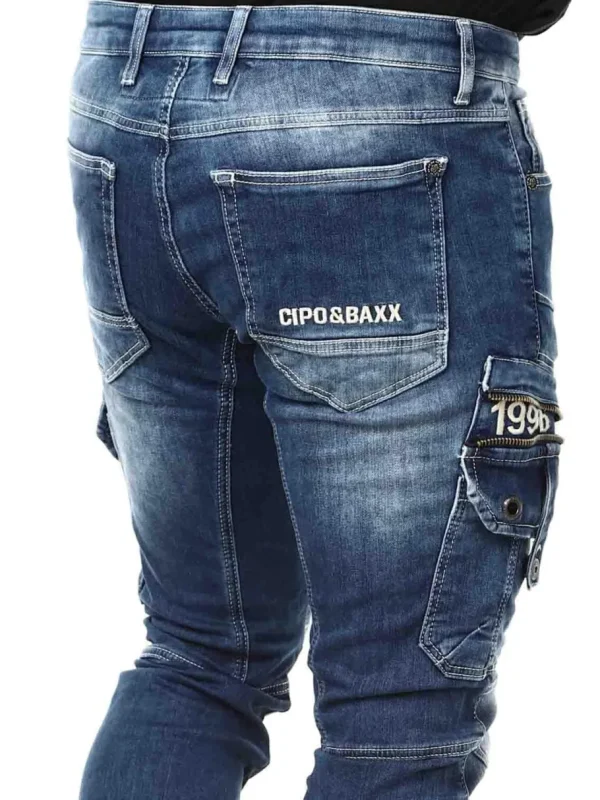 Nurko Joggjeans - Blå^Cipo & Baxx Discount