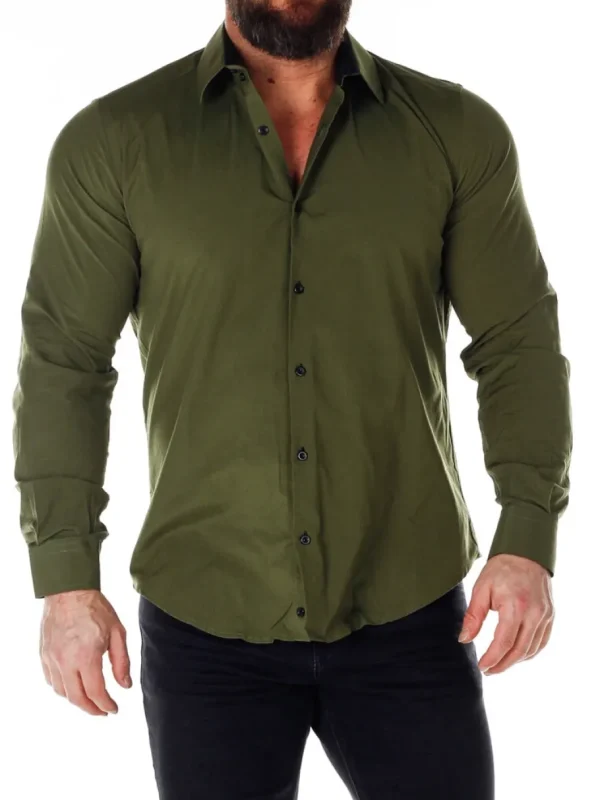 Obsess Skjorte - Khaki^Rusty Neal Outlet