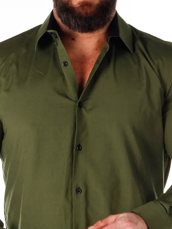 Obsess Skjorte - Khaki^Rusty Neal Outlet