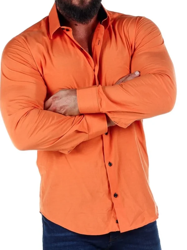 Obsess Skjorte - Orange^Rusty Neal Online