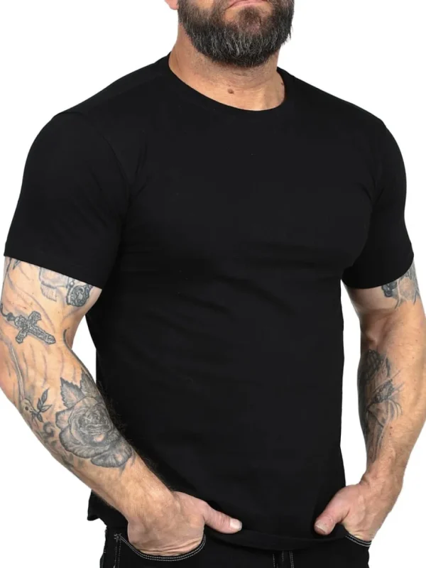 6-pak RD Basic T-shirt - Sort^Rockdenim Clearance