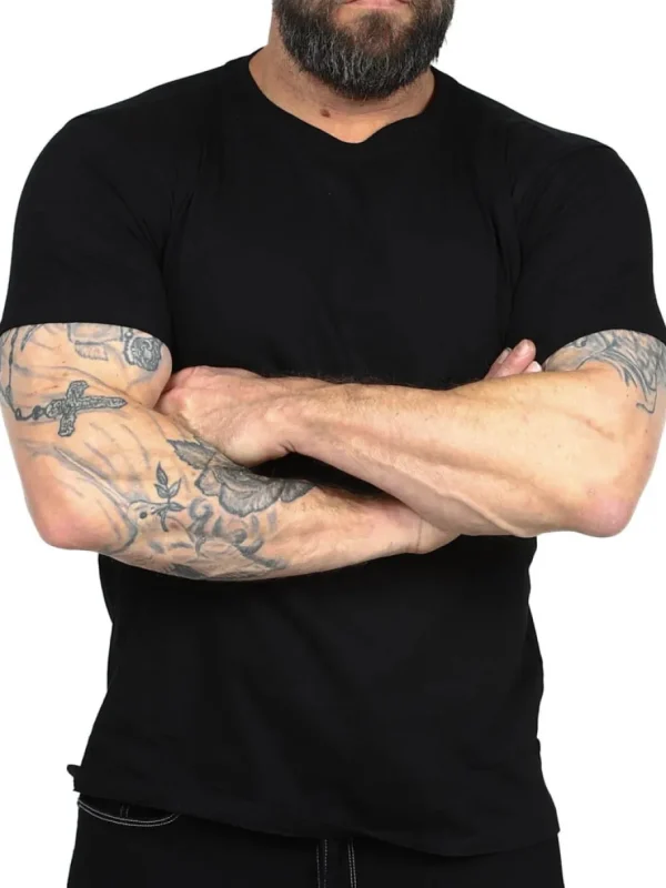 6-pak RD Basic T-shirt - Sort^Rockdenim Clearance