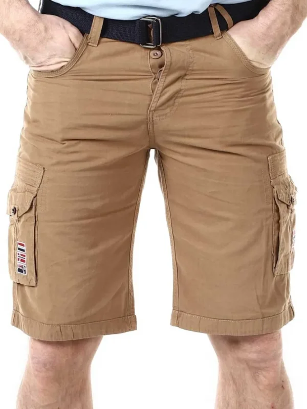 Panoplie Geo Norway Shorts - Beige^Geographical Norway Outlet