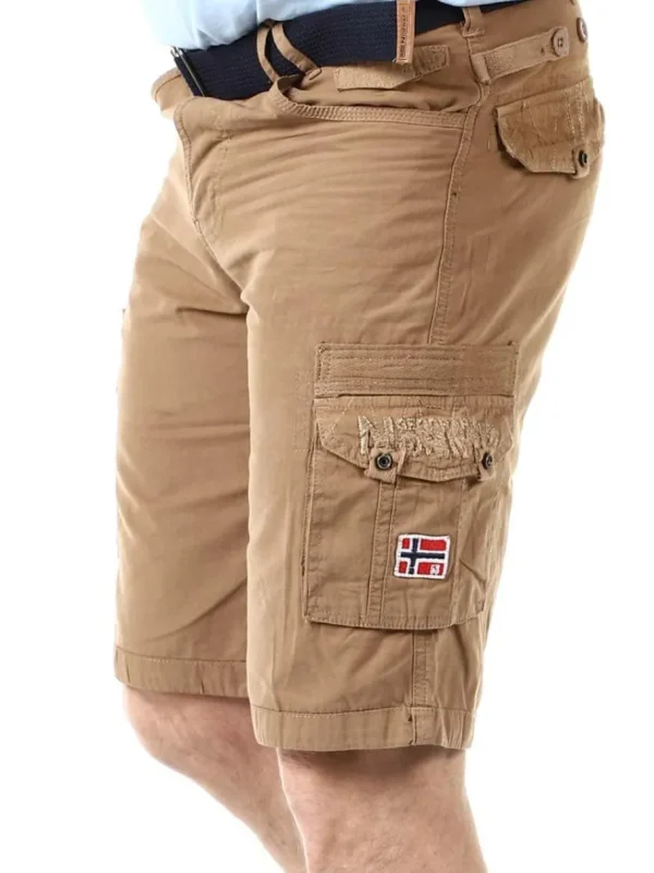 Panoplie Geo Norway Shorts - Beige^Geographical Norway Outlet