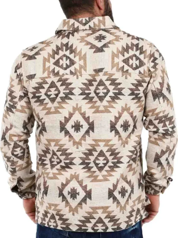 Pedron Overshirt - Beige^Indicode Clearance