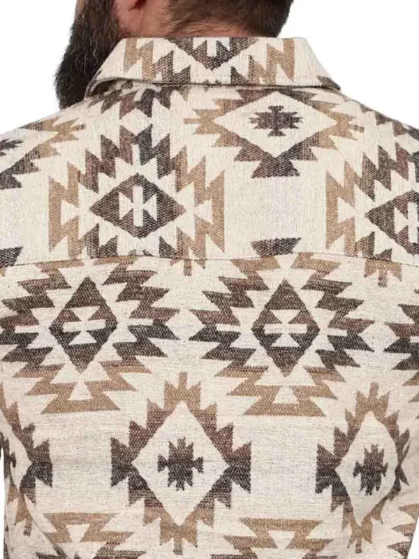 Pedron Overshirt - Beige^Indicode Clearance