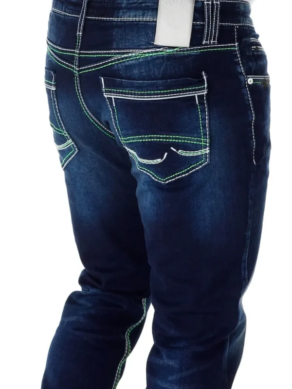 Phoenix Jeans - Mørkeblå^Rusty Neal Clearance