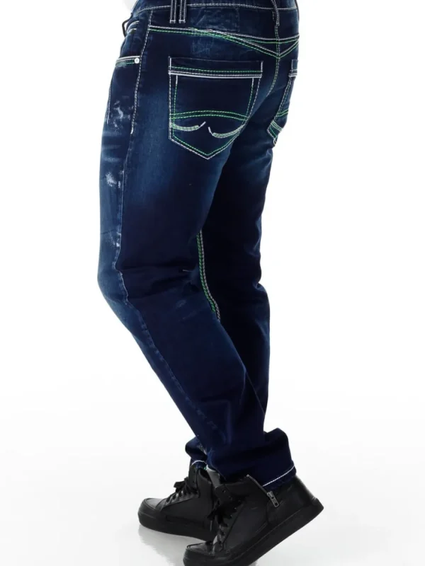 Phoenix Jeans - Mørkeblå^Rusty Neal Clearance