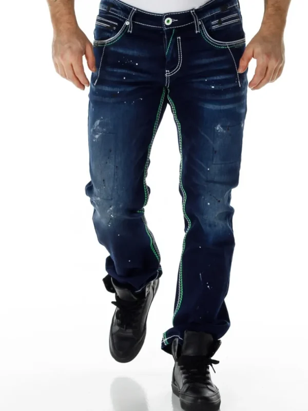 Phoenix Jeans - Mørkeblå^Rusty Neal Clearance