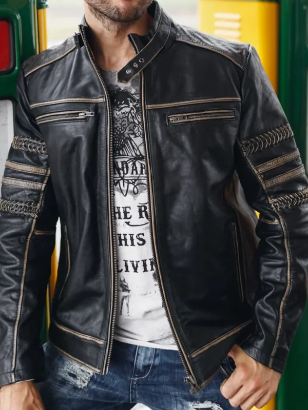 Power Rider Skindjakke - Sort^RockDenim Best