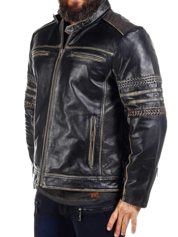 Power Rider Skindjakke - Sort^RockDenim Best