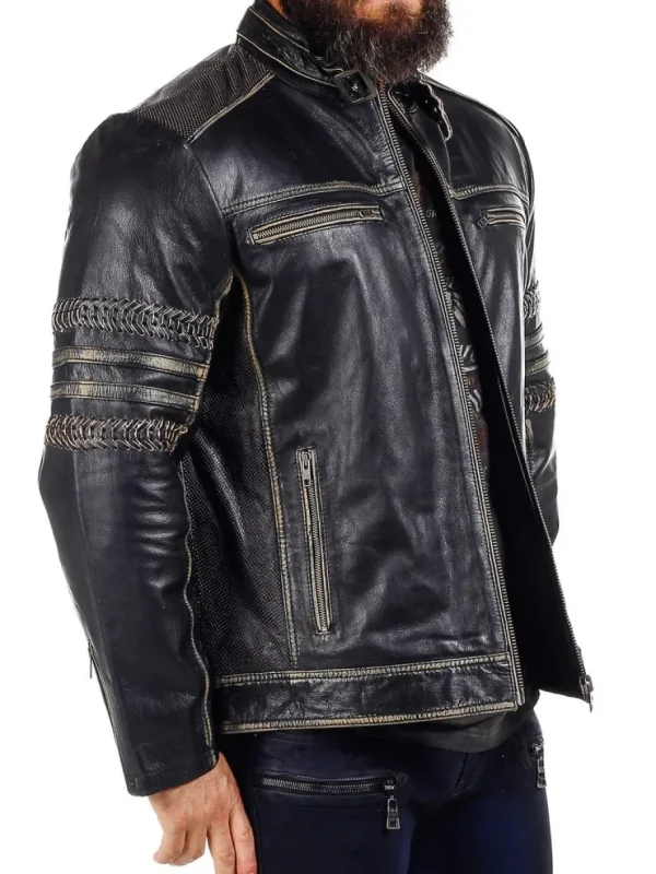 Power Rider Skindjakke - Sort^RockDenim Best