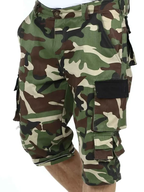 RD 2 In 1 Bukser/Shorts - Camo^Rockdenim Online