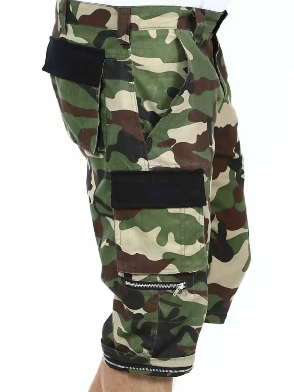RD 2 In 1 Bukser/Shorts - Camo^Rockdenim Online