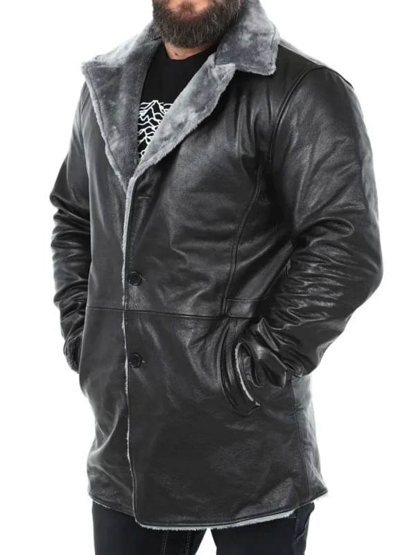 RD Arcane Foret Skindfrakke - Sort^Rockdenim Online